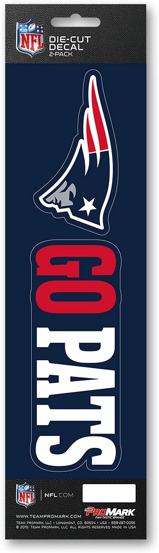 Team Promark NFL Slogan Decal