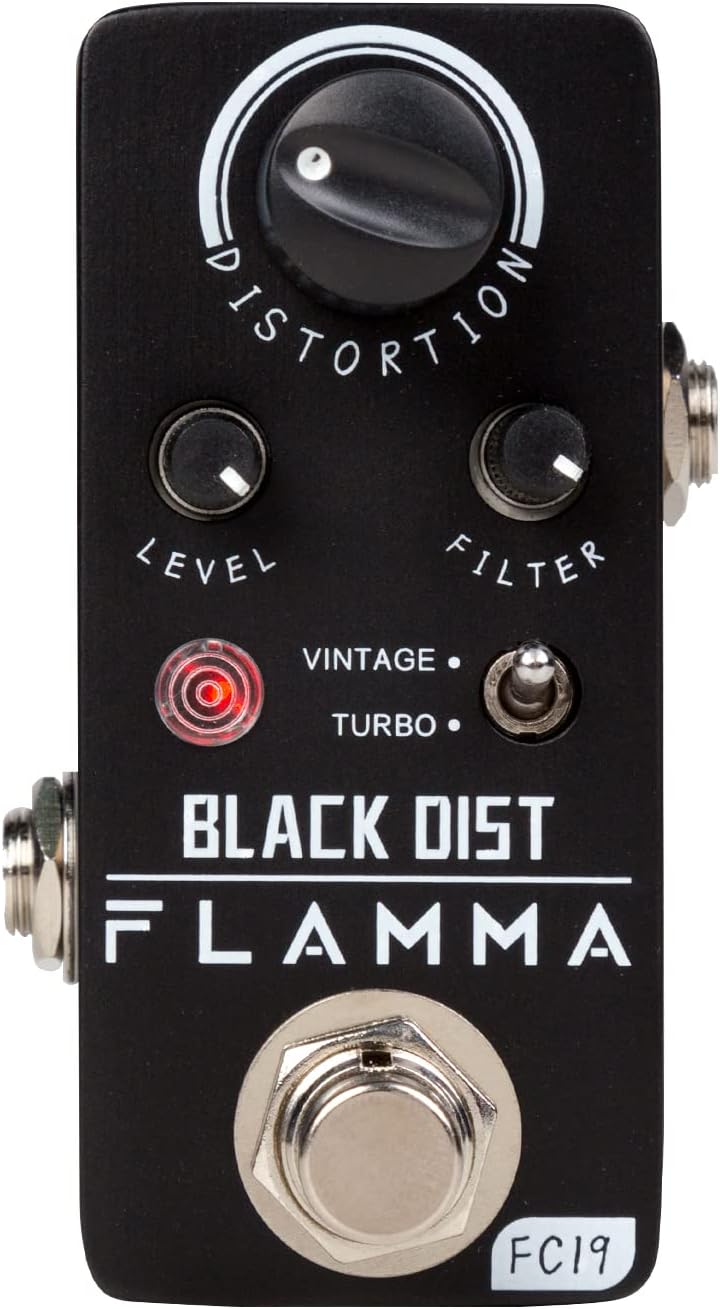 FLAMMA FC19 Distortion Pedal Electric Guitar Effects Pedal with Warm