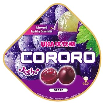 UHA Mikakuto Cororo Grape, 1.69 Oz