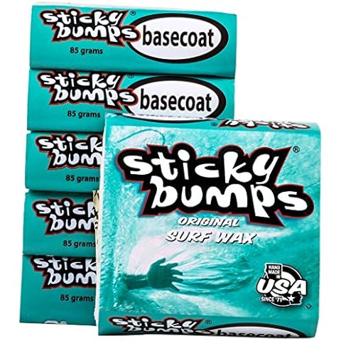 Sticky Bumps Base Coat Surfboard Wax 6 Pack Cover