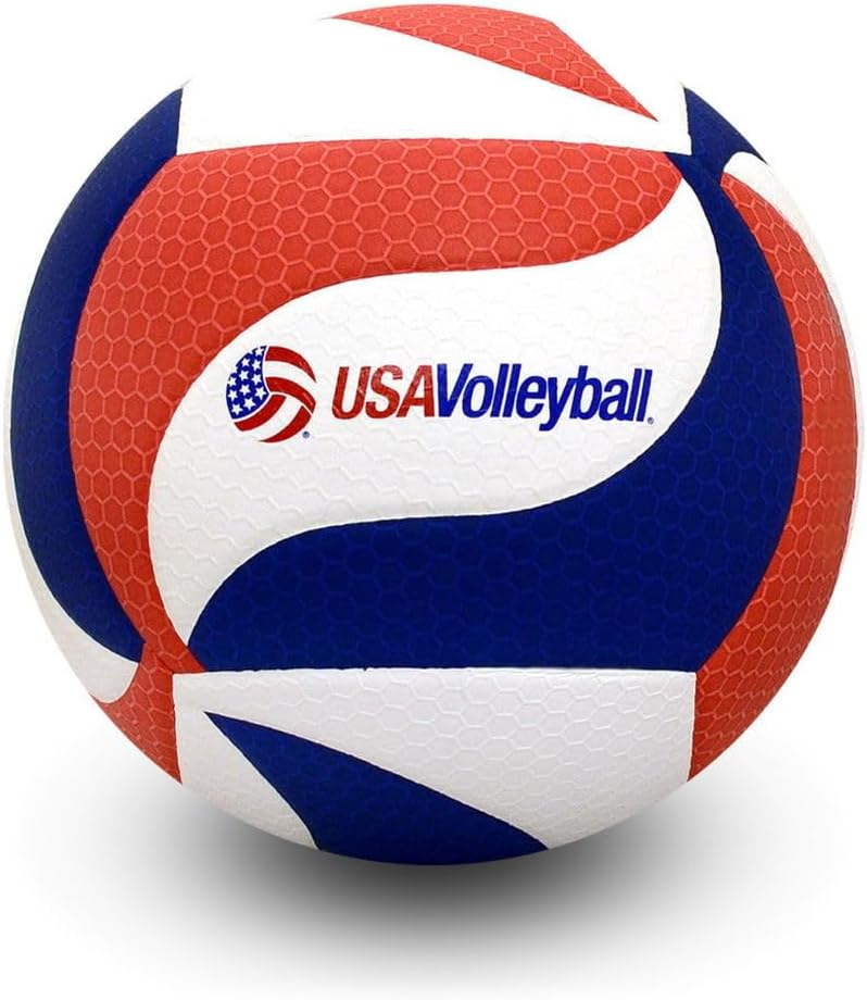 Molten FLISTATEC Volleyball - Official USA Volleyball & NCAA Ball with Flight Stability Tech