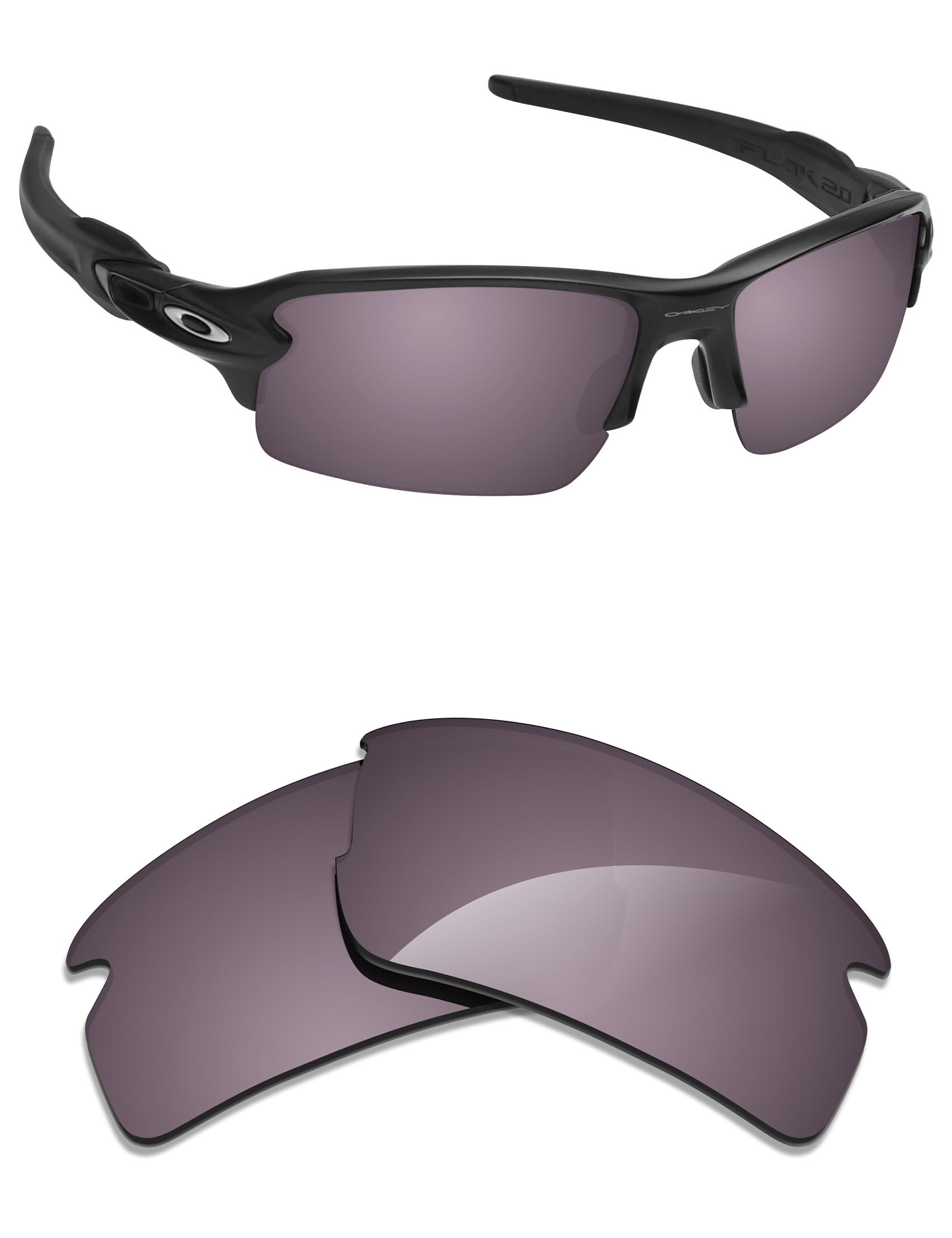 Alphax Polarized Replacement Lenses for Oakley Flak 2.0 OO9295 Sunglasse - Options