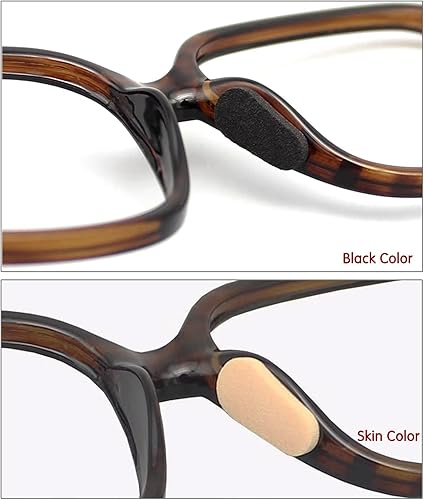 Miniatura 4 de Almohadillas de nariz autoadhesivas de espuma para ojos, almohadillas de nariz antideslizantes para gafas de sol, gafas de niños, 16 pares (color de