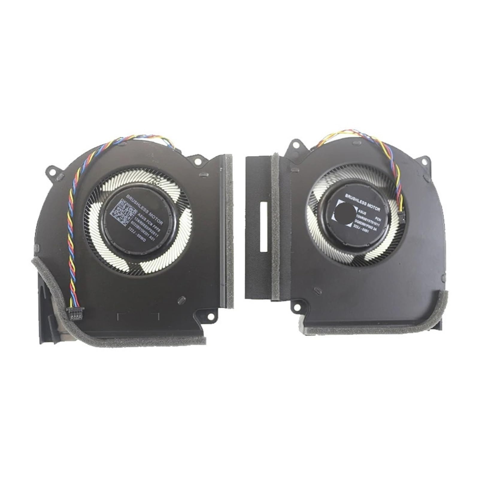 Ventilateur De Refroidissement pour Ordinateur Portable, Compatible avec ASUS ROG Strix G513 G513QR G713 G713QR G533 G733 QR QS 13NR0540P02011 13NR0540P01011(CPU GPU Fan)