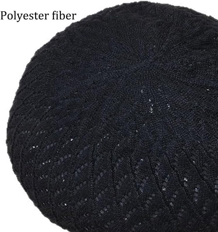 Retro Wool Knitted Breathable Beret Country Hollowed Out Casual Painter's Hat