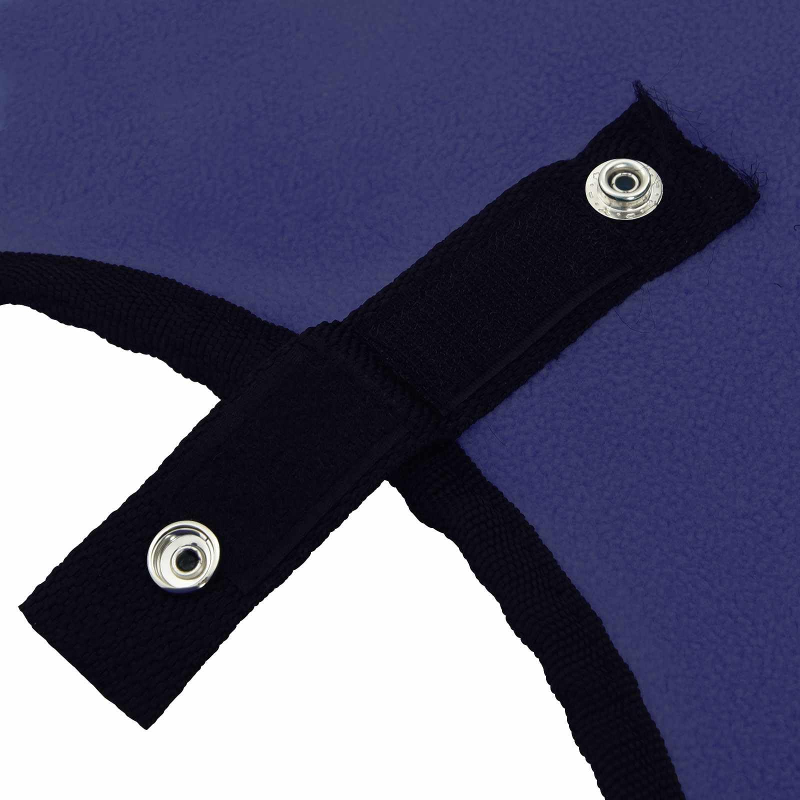Manta para caballos azul marino, 85 cm, poliéster, transpirable, impermeable, cortavientos, forrada al aire libre, protección para invierno, paddock, accesorios ecuestres