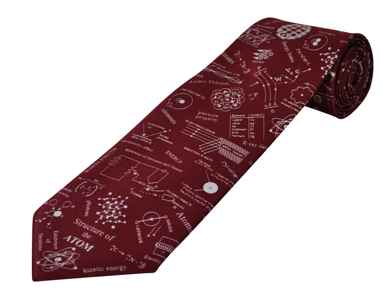The Tie Studio Structure of Atom on Red (0796)