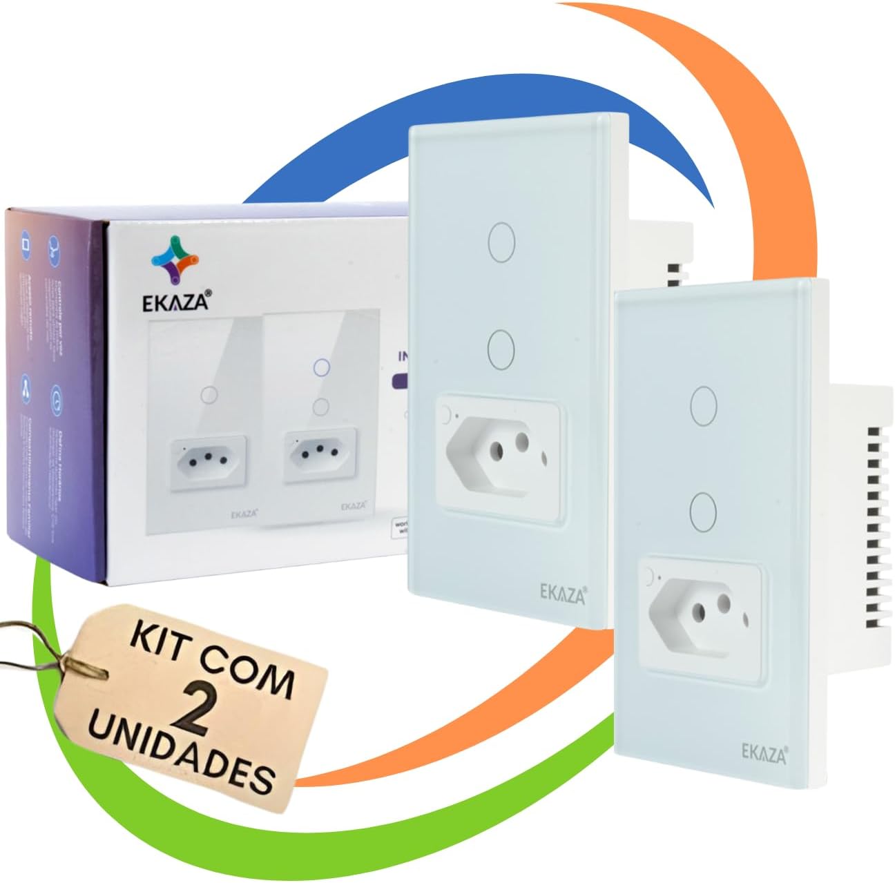 Review EKAZA Kit de Interruptor Inteligente: transforme sua casa em um lar conectado 10 61Ge0lfXwPL. AC SL1300