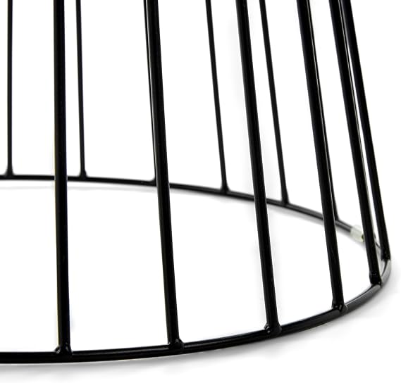 Adore Decor Element Round Side Table, Black