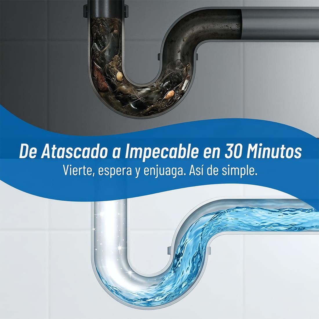Drainelix Espuma, Drainelix Desatascador, Turbonet 2.0 Desatascador, Draine-lix Limpiador De Desagües, Desatas-cador Tuberias, Elimina Pelo, Grasa, Jabón y Restos de Comida (3 Botella(330g))