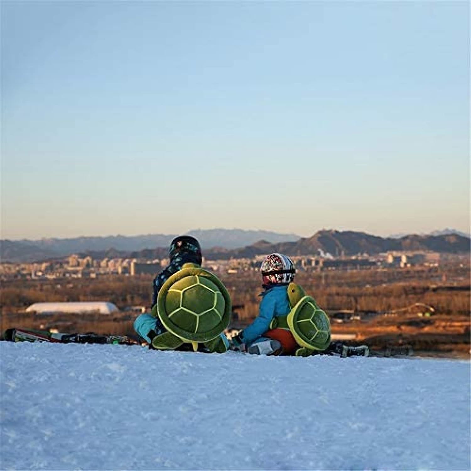 Skateboard-schutzausrüstung für Kinder und Erwachsene, Niedliches Schildkrötenkissen, für Inlineskaten, Skaten, Skateboard, Roller