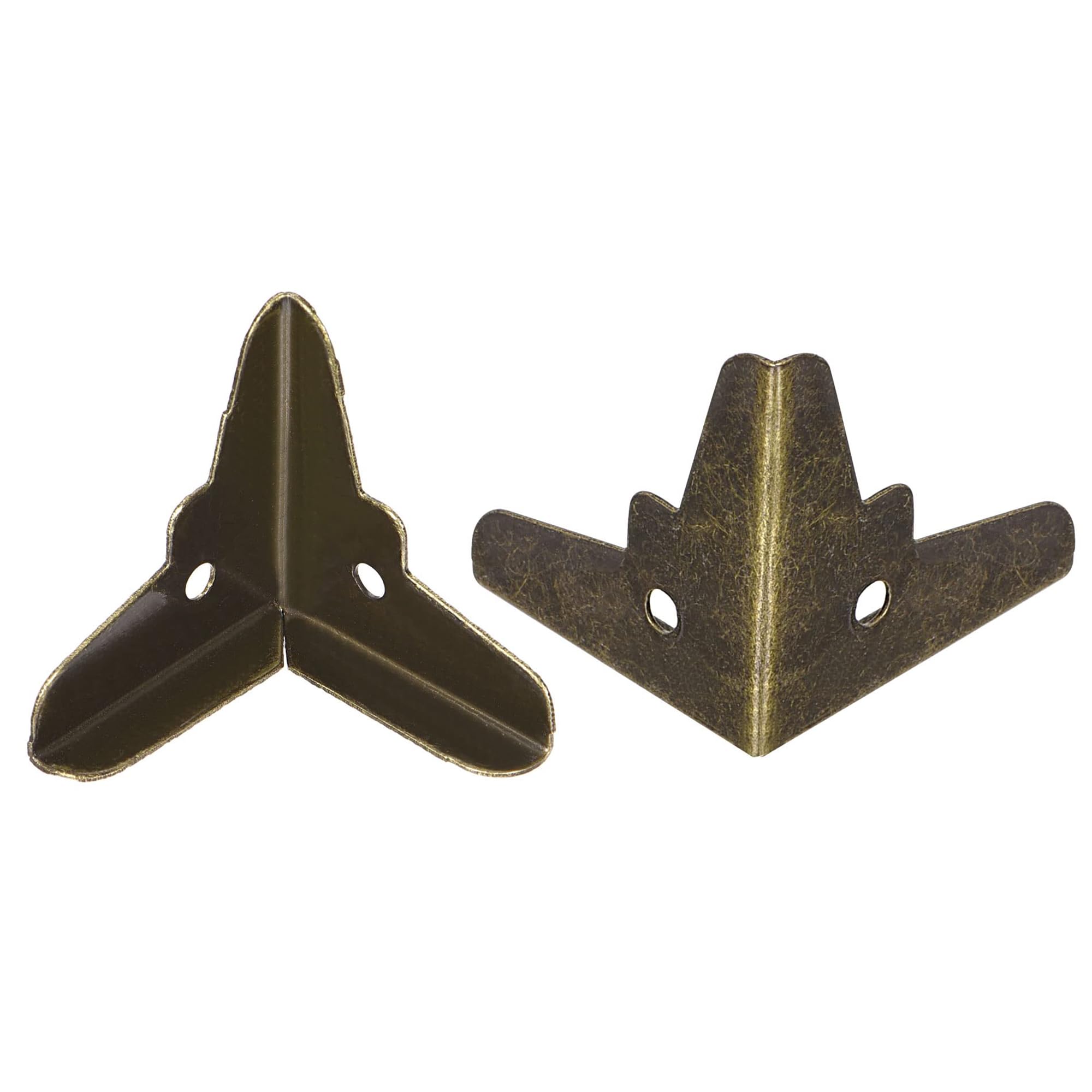TA-VIGOR 20Pcs Metal Corner Protectors, 20 x 20 x 20mm Edge Guard Decorative Corner Bracket - Image 4