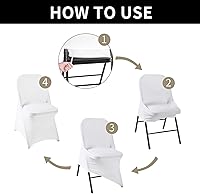 Vista 6 de Cubierta de la silla de elastano