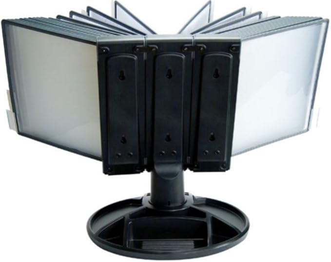 Aidata FDS021L-30 Flip and Find Reference Display Document Holder, Black, 30