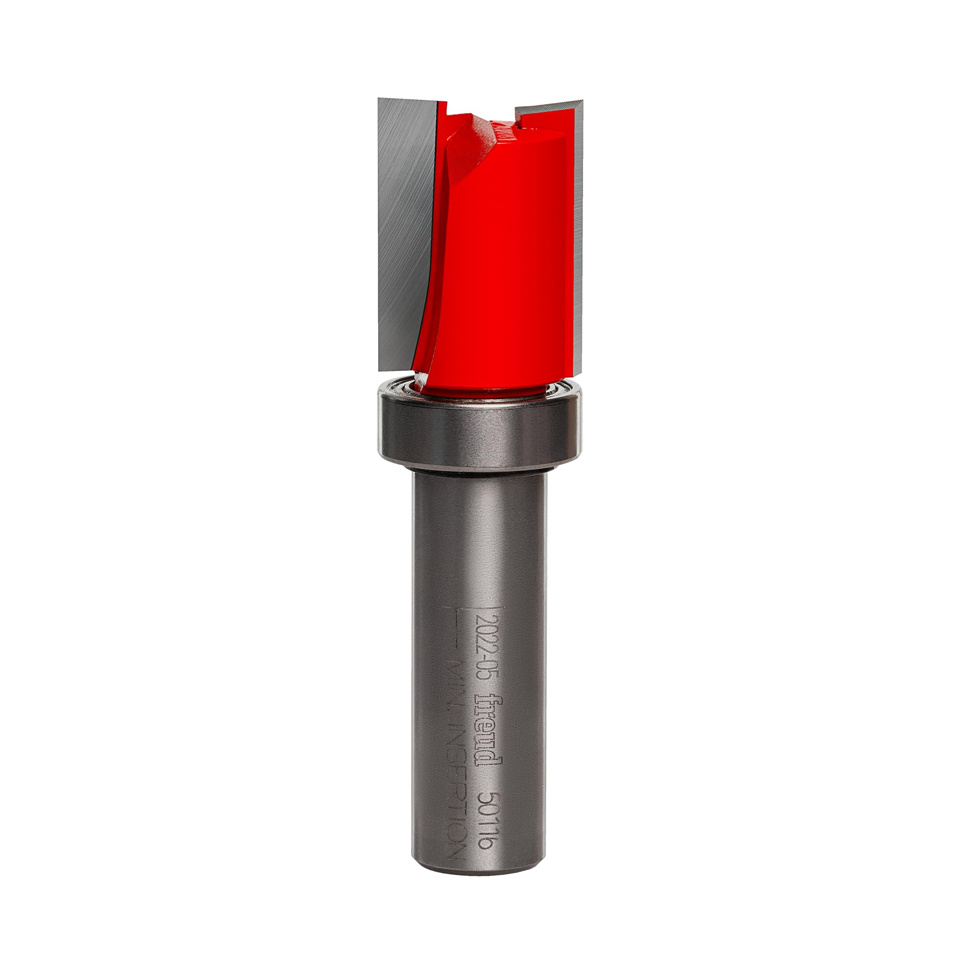 Freud Bearing Flush Trim Bit - Ideal for Trimming Laminates & Pattern Routing - 1/2" Diameter, 1/2" Shank, 3-1/4" Overall Length - 50-116 โ image 1