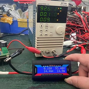 200A Digital Watt Meter Solar Panel Power Analyzer Voltage Current Tester