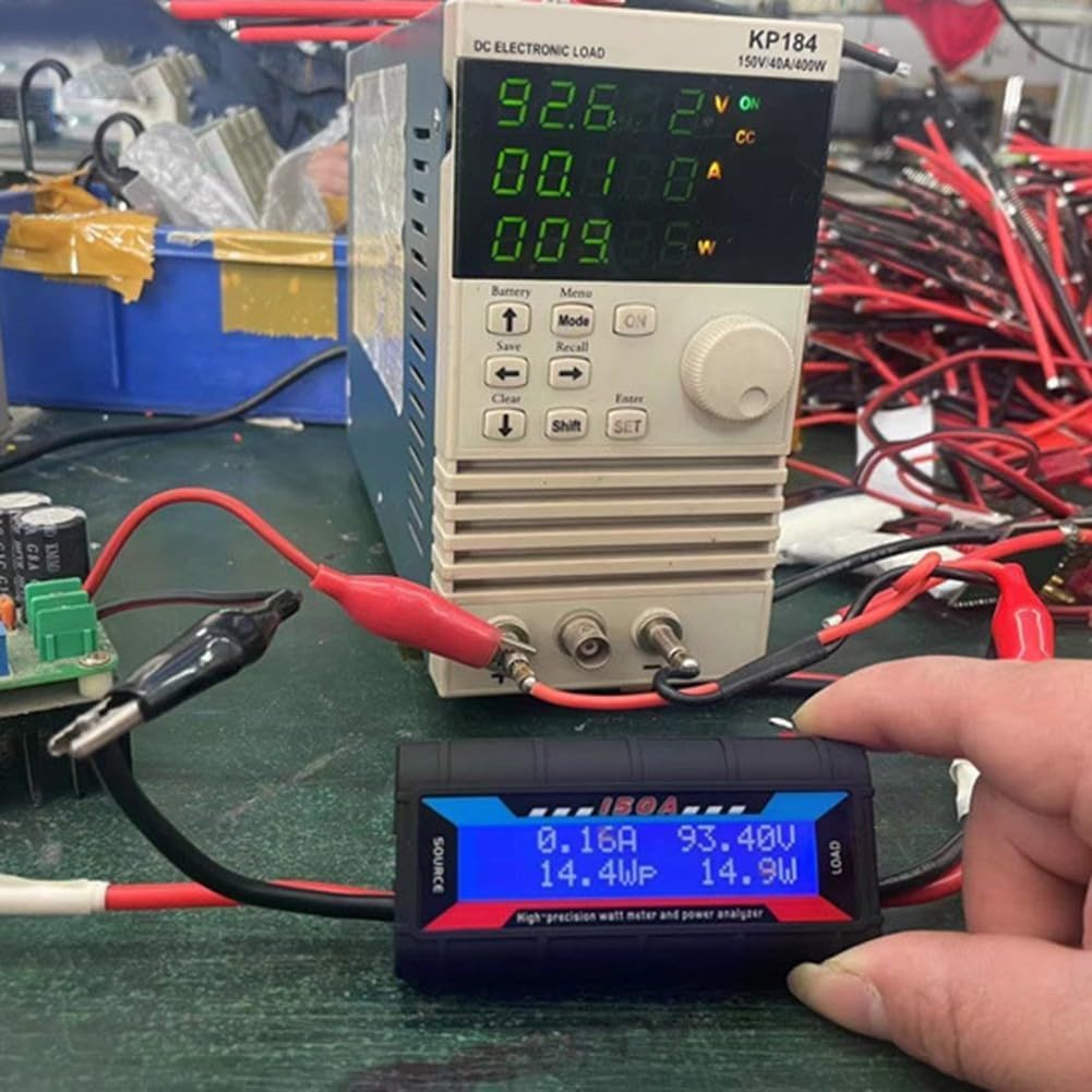 200A Digital Watt Meter Solar Panel Power Analyzer Voltage Current Tester — Amazon image 3