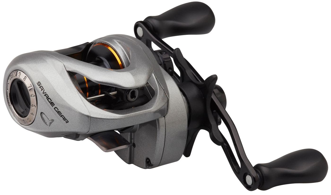 Savage Gear Baitcaster Angelrolle SG6 250 LH BC 6.6:1 Rolle