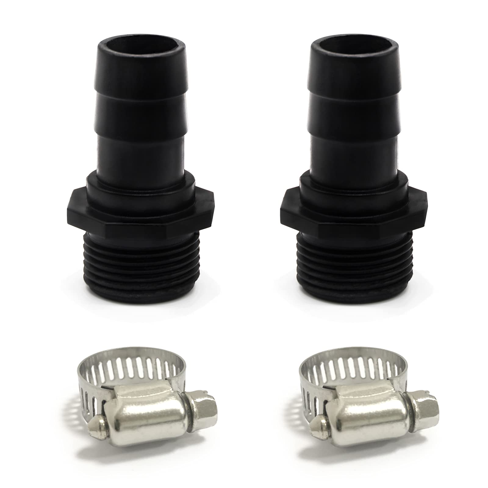 Buy LONGRUN PVC Barb Fitting Air Hose Fittings, Pond Hose Adapter