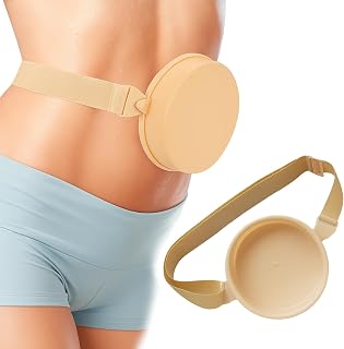 Ostomy Bag Covers, Ostomy Supplies, 1 Pack Skin Color Ostomy Shower Cover Waterproof, Stoma Guard for Ostomy