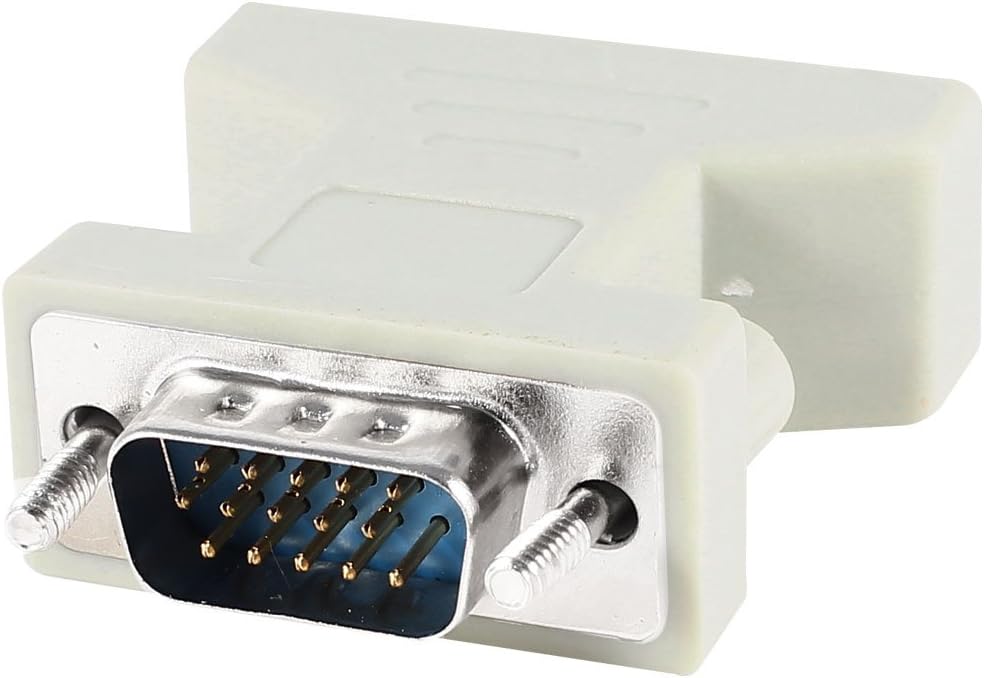 Aexit Audio & Video Accessories DVI-I 24+5P Female Dual Link to VGA 15 Pin Connectors & Adapters Male Adapter