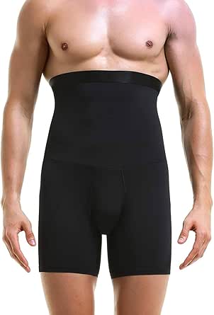 SHAPERMINT - Pantalones Cortos Moldeadores De Cintura Alta, Control De