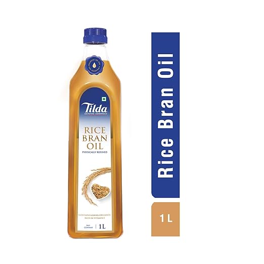 Tilda Rice Bran Oil, 1L Amazon.in Grocery & Gourmet Foods
