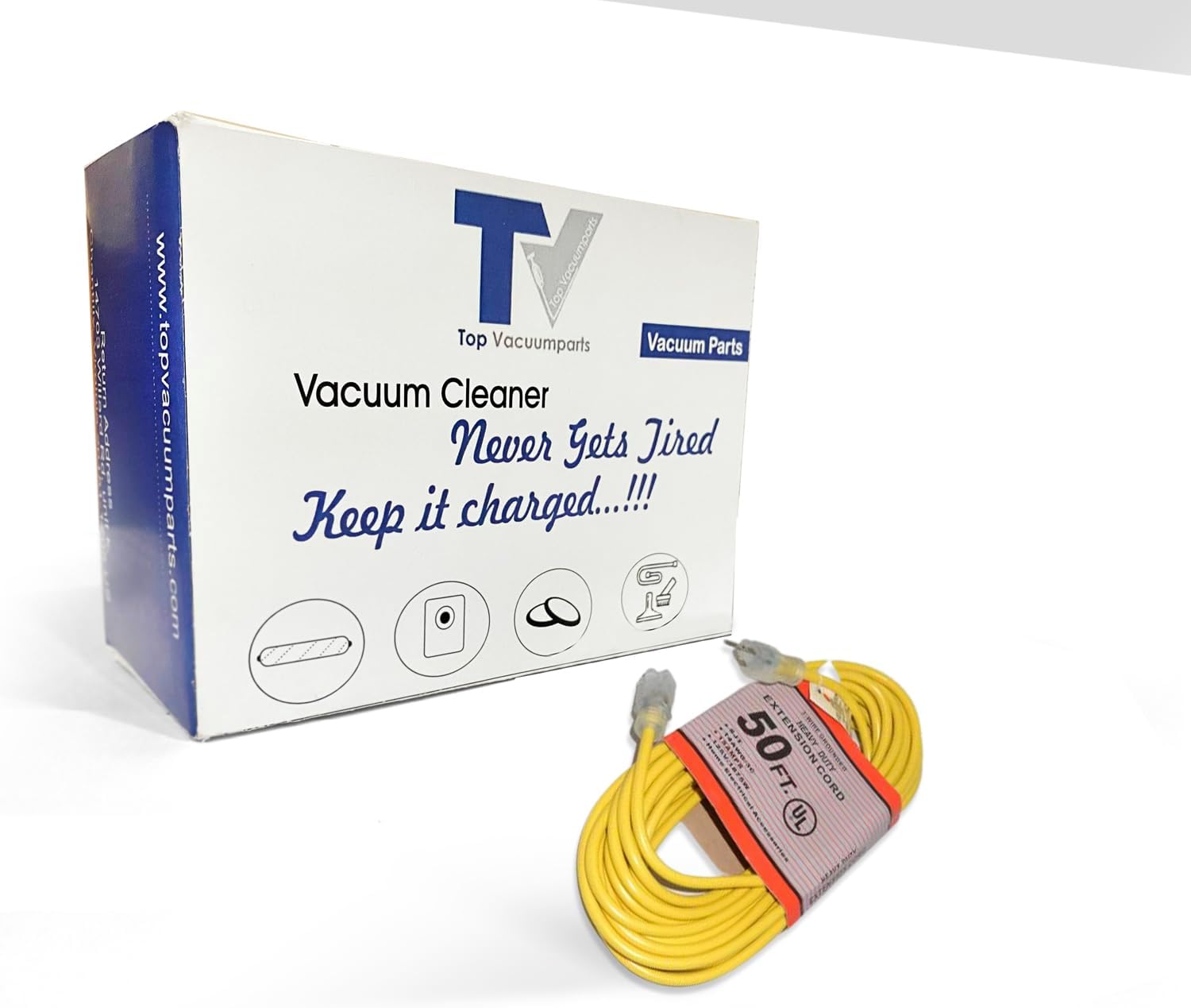 Replacement For Fit All Commercial Floor Machine Vacuum 50ft 14/3 SJT 300 Volt Electric Cord # 14-5413-04