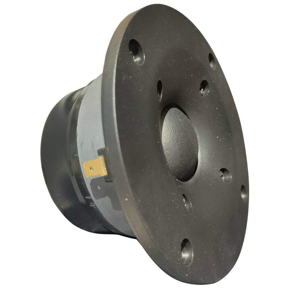 1 CIARE PT383 tweeter driver da 5,25" 13,00 cm 130 mm di diametro 120 watt rms 300 watt max impedenza 8 ohm sensibilità 94 db spl casa nero, 1 pezzo + 5 adesivi omaggio