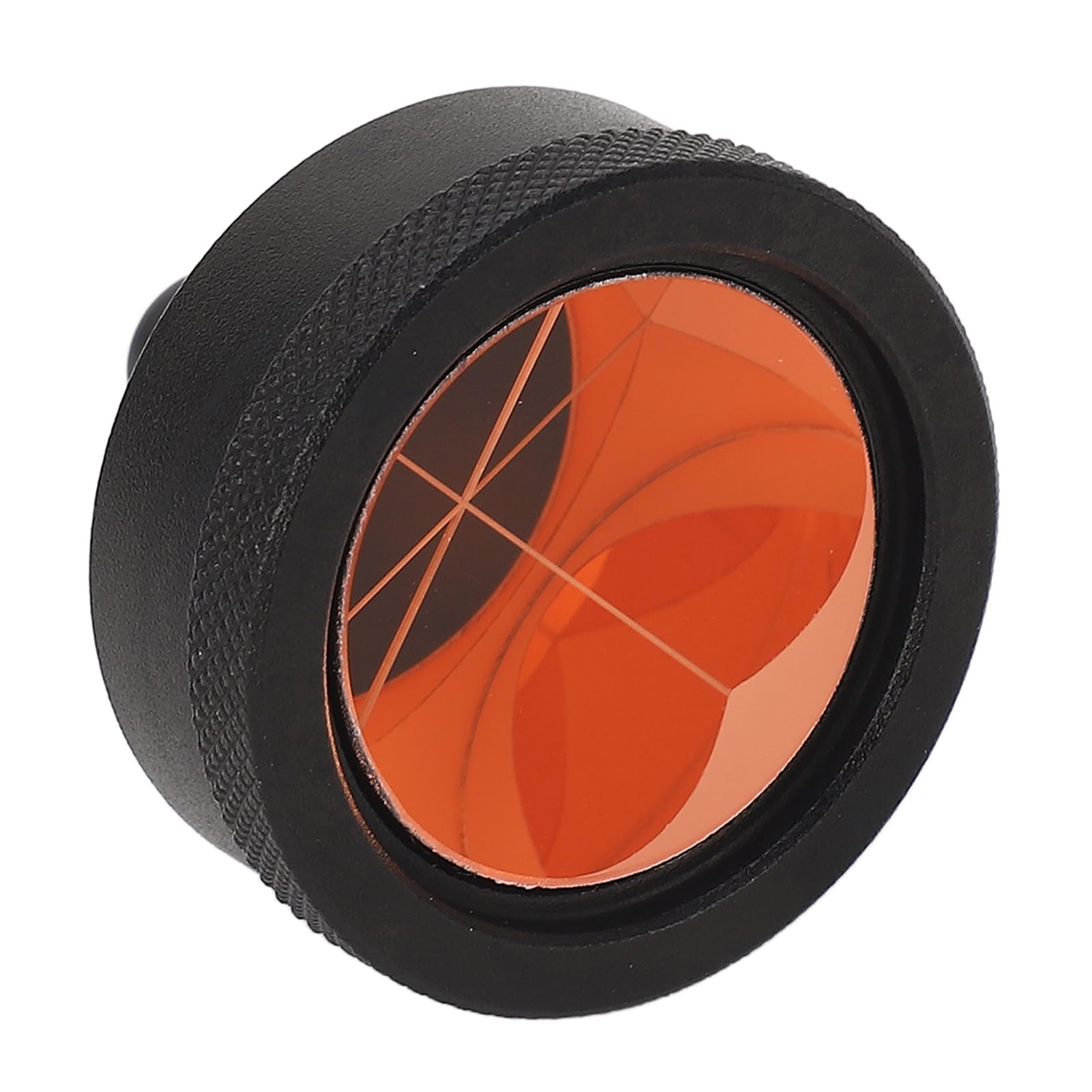 Respicefinem Mini Prism 25 4mm Optical Glass Total Station Surveying Replacement Prism With ABS Protective Cover Ideal For Subways Railways Tunnels Dams Steep Slopes And More