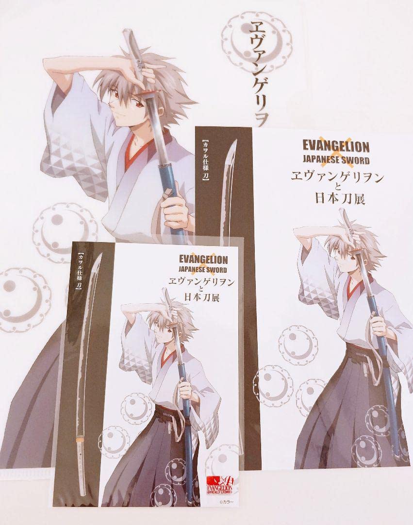 エヴァンゲリヲン EVANGELION 日本刀展 渚カヲル 缶バッジ 【公式通販】