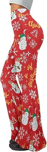 Miniatura 5 de Pantalones de yoga acampanados para mujer, leggings acampanados cruzados, suaves, de cintura alta, para entrenamiento, casuales, pantalones de corte