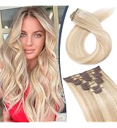 Clip in Hair Extensions,TESS Clip in Human Hair Extensions,clip in hair extensions 100% real huma...