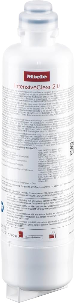 Miele KWF 2000 IntensiveClear 2.0 냉장고 정수 필터 — 사진 1
