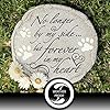 Cat or Dog Grave Marker or Garden Memorial Stone. No Longer By My Side But Forever In My Heart, Rainbow Bridge Pet Memorial Gifts. Waterproof and Weatherproof Pet Plaque, Condolence Gift #4
