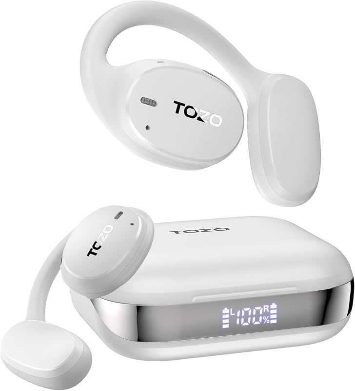 TOZO Real-Time AI Translation Earbuds, 80H Playtime Translator Ear Buds