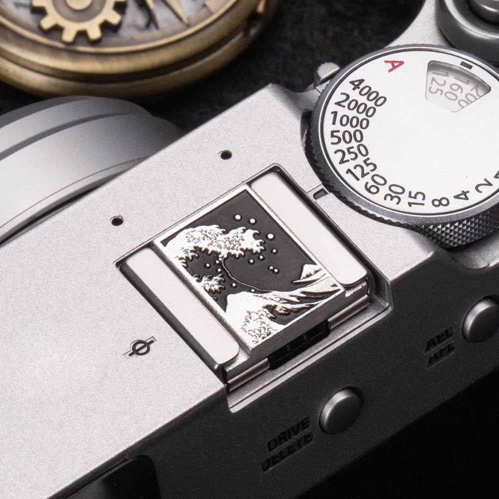 Copertura hot shoe per fotocamera e pulsanti di scatto morbido pulsante di scatto – compatibile con Fuji xt5 xt50 xt30 xt200 xt100 xpro2 xpro3 (copertura fsh)