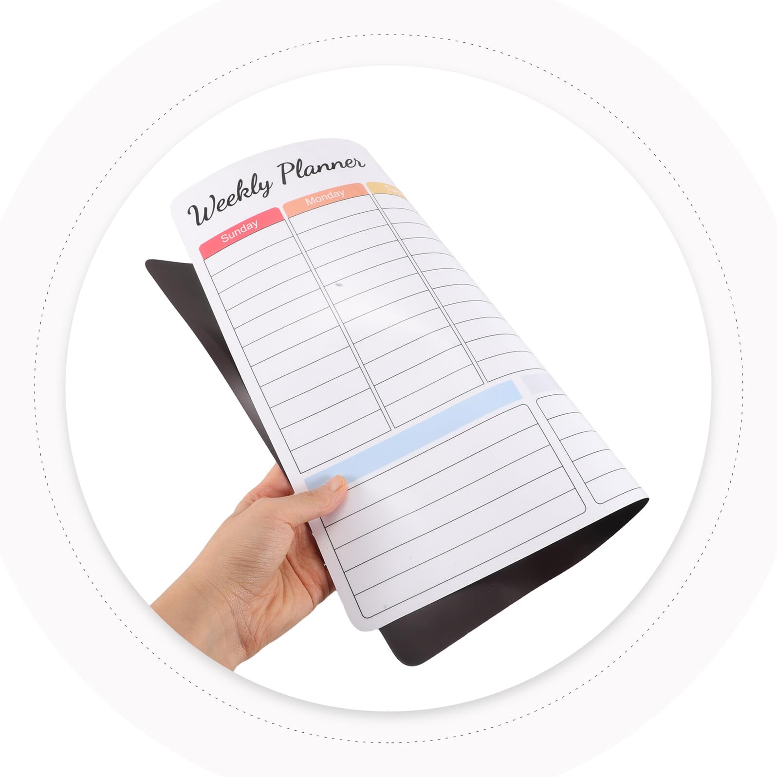 Magnetische Kalender-Planungstafel magnettafel wochenplaner Bürobedarf weekly planner board Magnetische, trocken abwischbare Tafel wochenplan magnetisch Tinte White