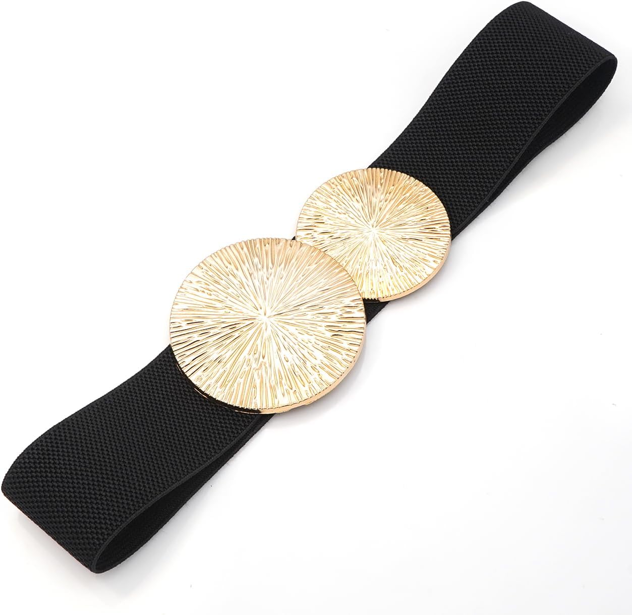 Women Wide Stretchy Waist Belts Elastic Cinch Belt for Dresses - Image 5