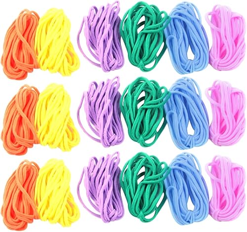 EXCEART 288 bucles de telar de zócalo bucles de telar de tejer, bucles para manualidades con varios colores para manualidades