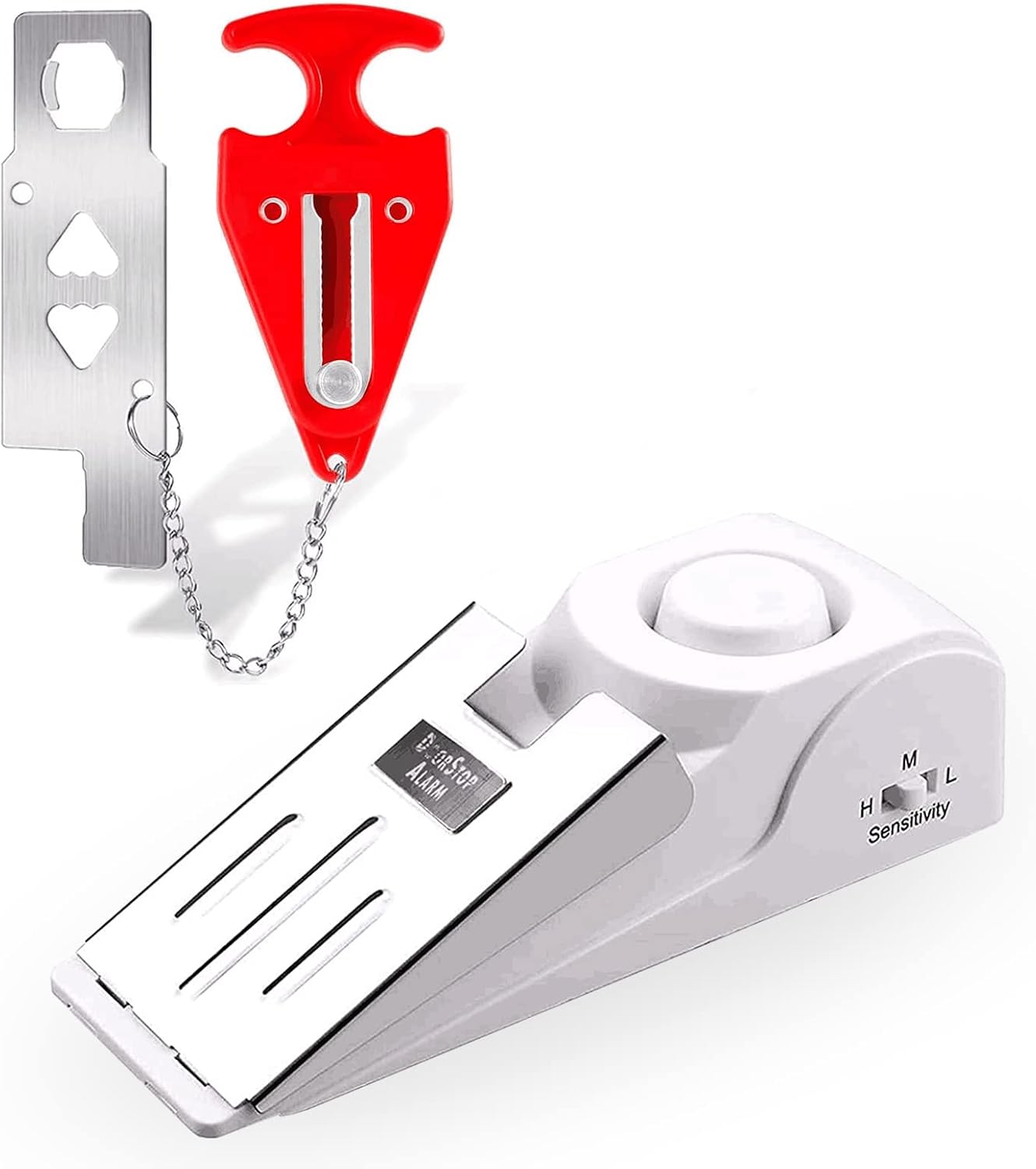 KERUI Door Stop Alarm & Portable Door Lock, Dual Protection