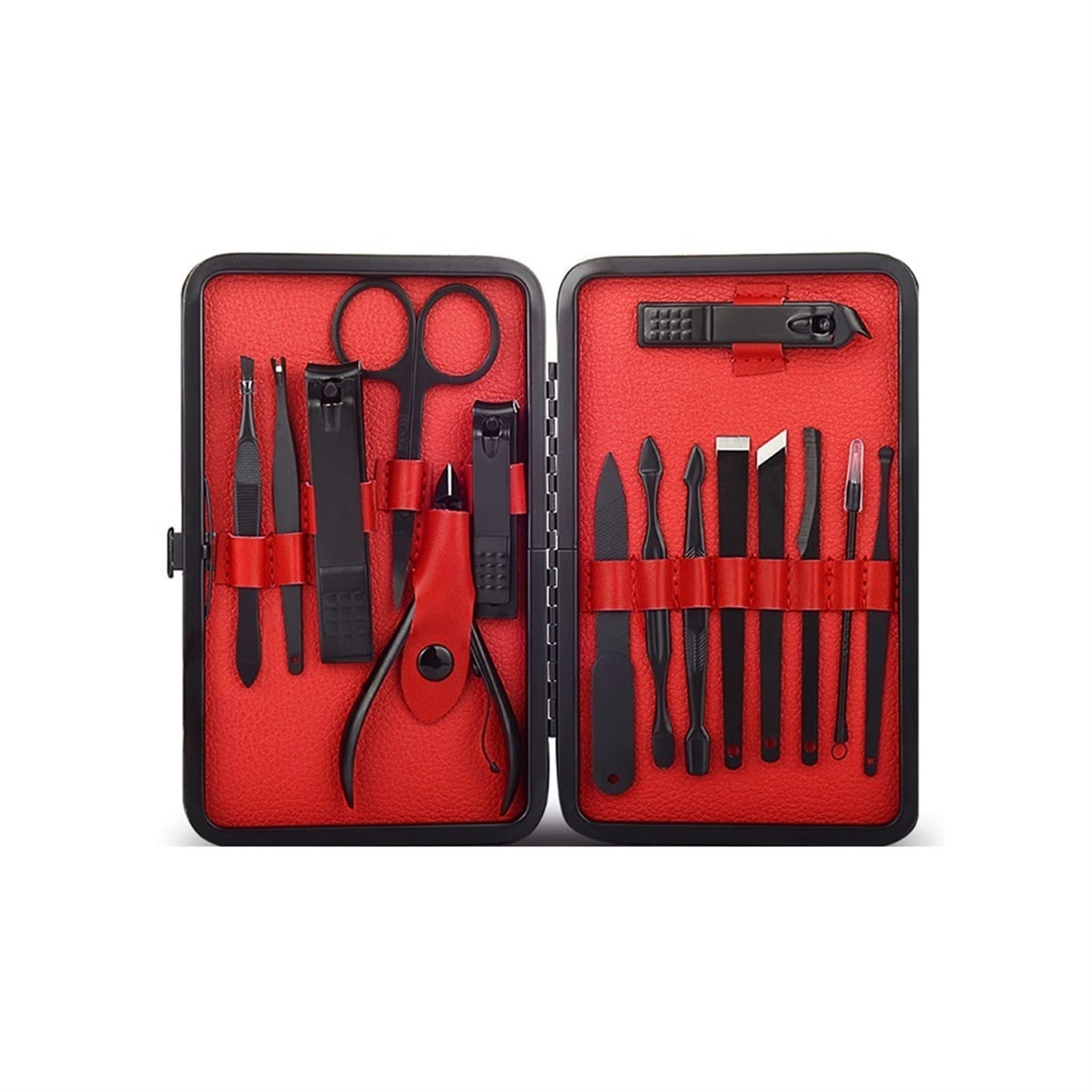 Set Tagliaunghie Unghie Clippers for Unghie Setnail Clippers Kit for Pedicure Kit for Unghie Nail Clippers Manicure Beauty Kit con Borsa Portatile Moda (Set da 15 Pezzi) Kit Pedicure e Manicure