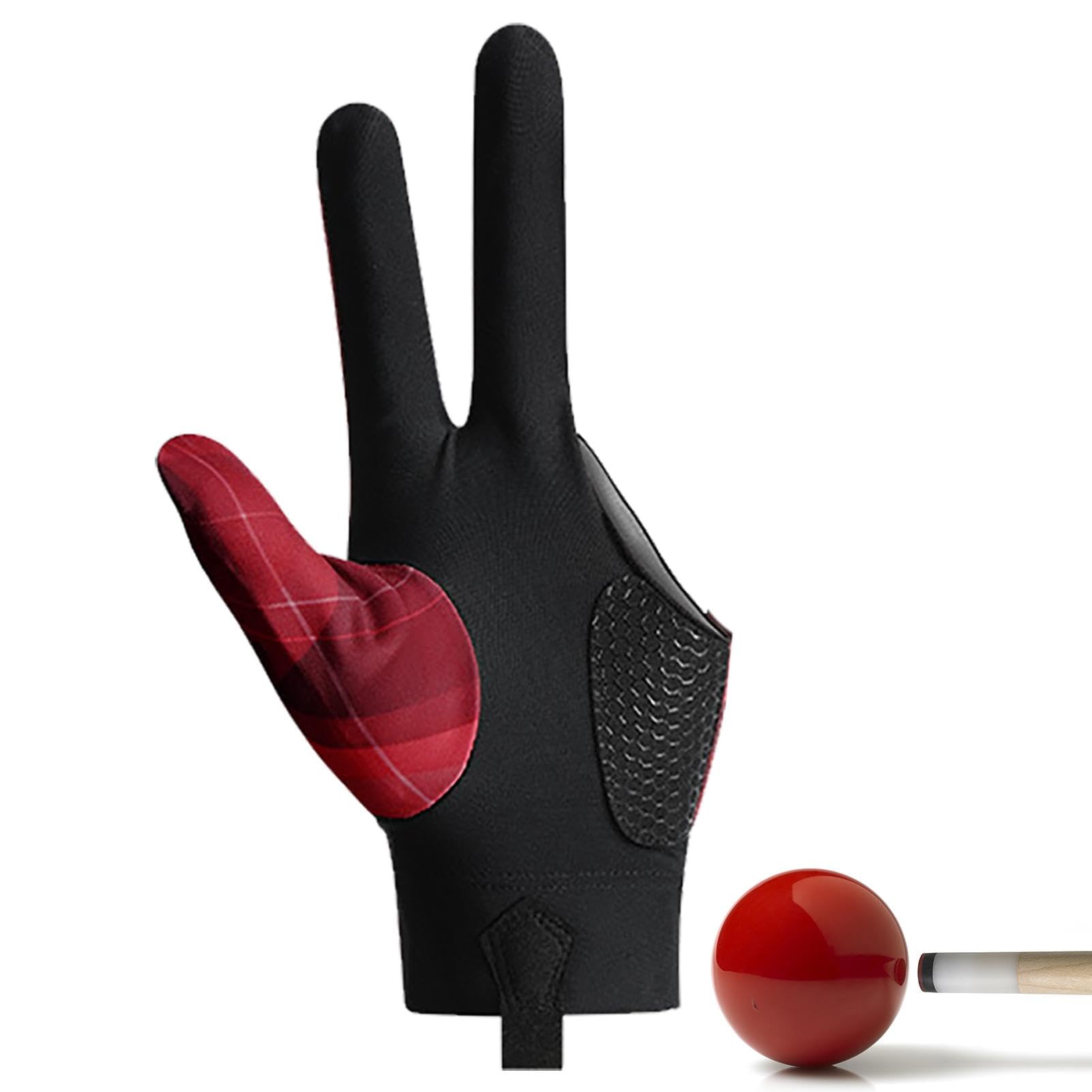 Guanti Biliardo 3 Dita Touch Screen - Traspiranti Per Presa Migliore - Foto 4