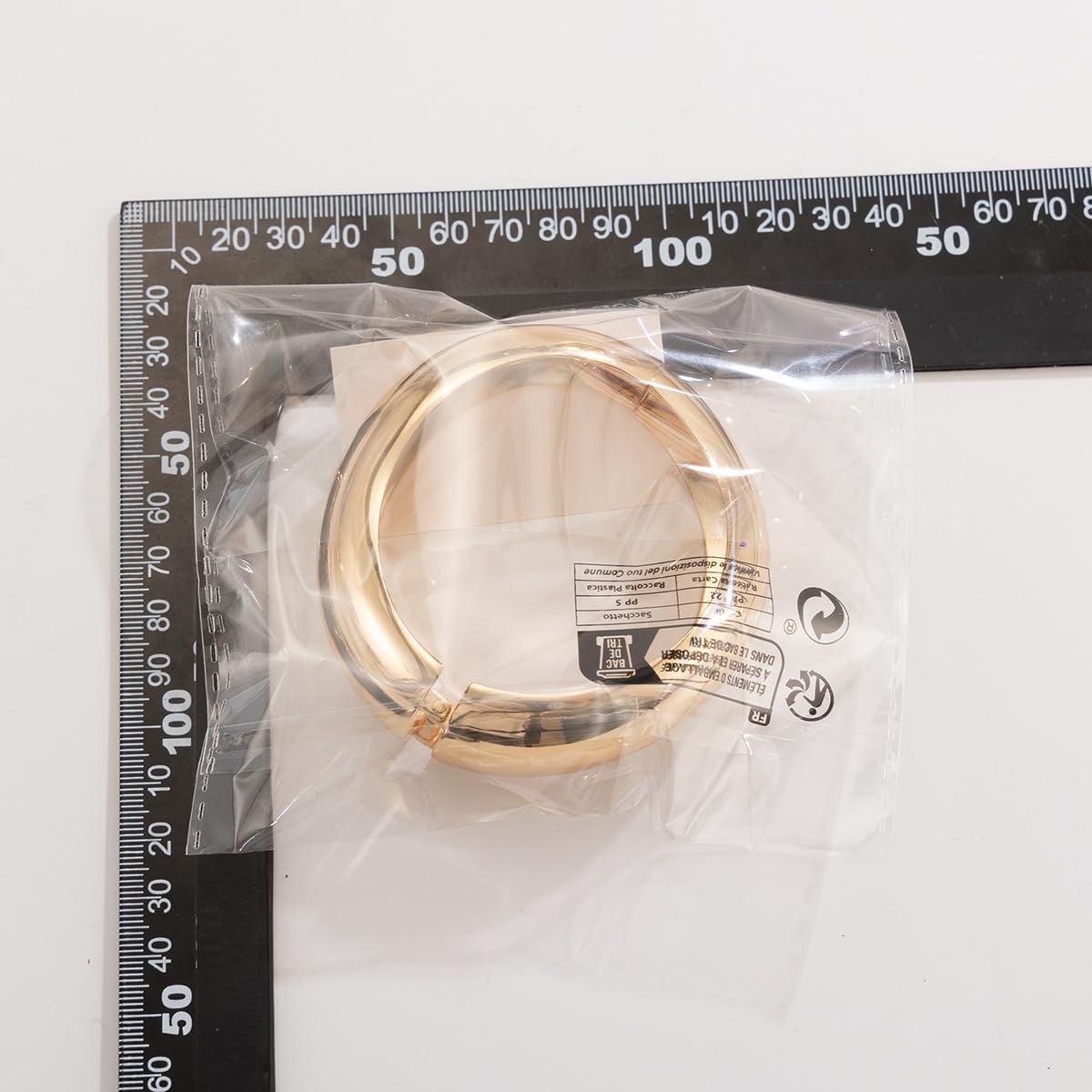 Large Teardrop Mirror Polish Open Cuff Bangle Bracelet for Women - Gold Alloy Minimalist Statement Jewelry Gift - Image 6