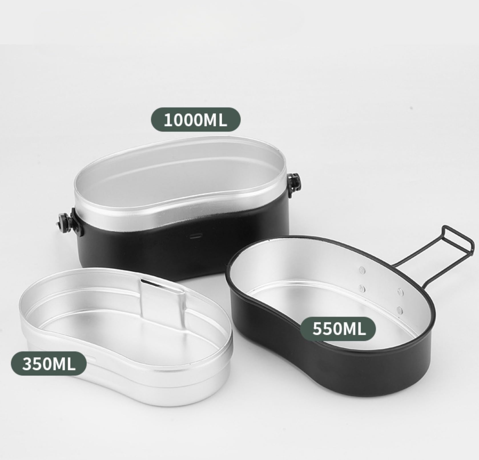 Amazon | (バンドック)2合 戦闘飯盒2型 1.2L ハンゴウ アルミ