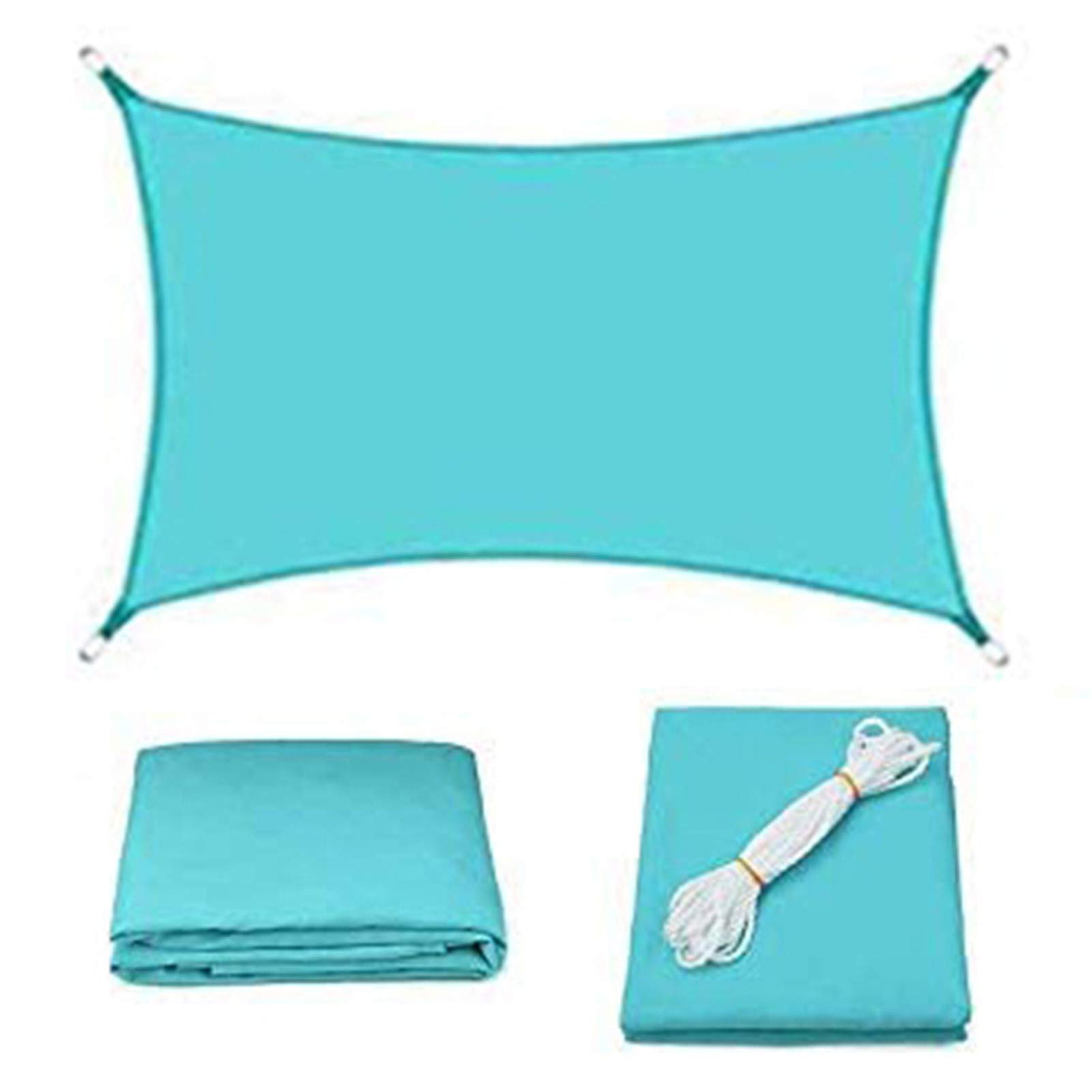 Pare-soleil rectangulaire pour bloquer la chaleur et la pluie sur la terrasse