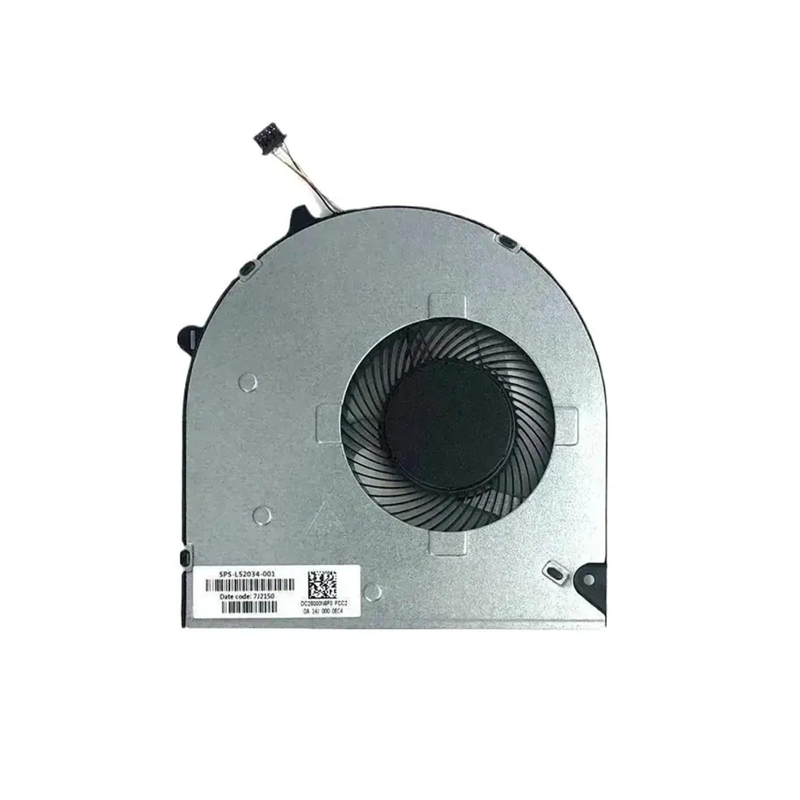 Ventola CPU for Laptop, Compatibile for HP, 15-du 15-dw 15s-du 15s-du0002tx 15s-dy 15-gw 250 G8 TPN-C139 Dispositivo Di Raffreddamento L52034-001 Ventola Dell'aria