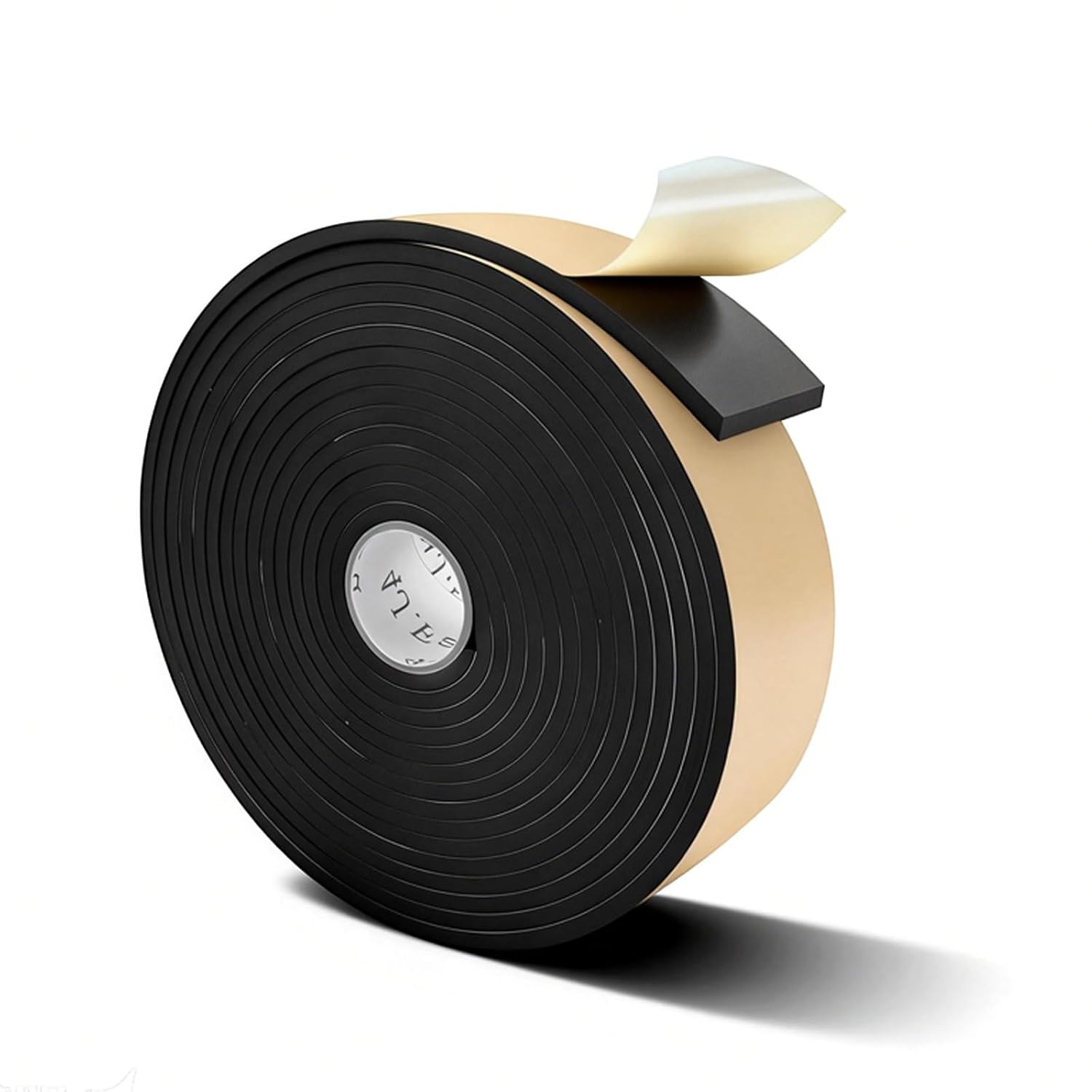 Foam Board Foam Self-Adhesive Foam Roll Foam Tape Self-Adhesive Seal Self-Adhesive Foam Rubber for Door Window Car Anti-Collision