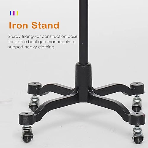 Miniatura 6 de Adult Female Sewing Dress Form Mannequin, Adjustable Torso Dummy with Foam Body for Tailoring & Crafting, Includes Wheel Stand, Size 86 - Perfect