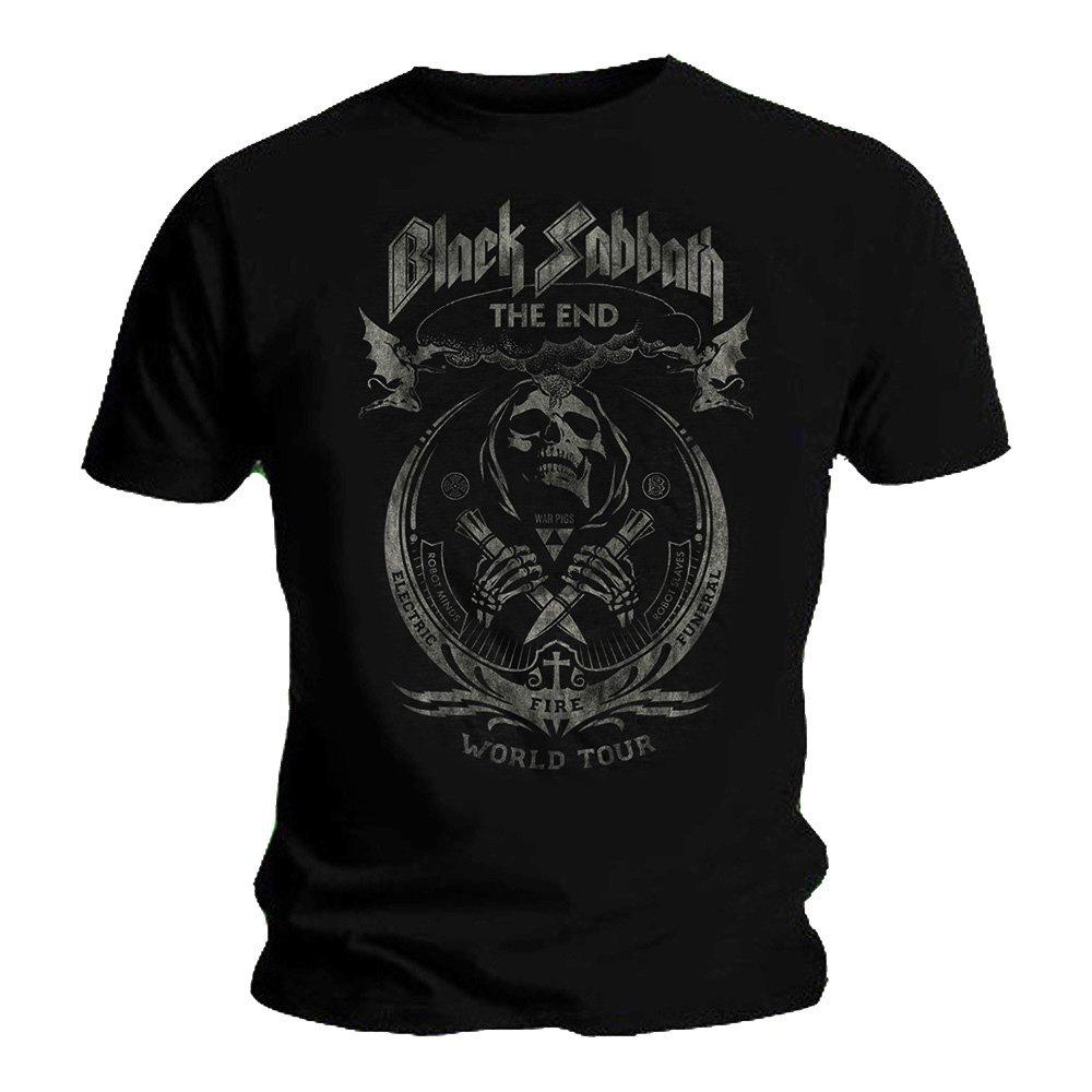 Official T Shirt BLACK SABBATH The End World Tour MUSHROOM Cloud XL